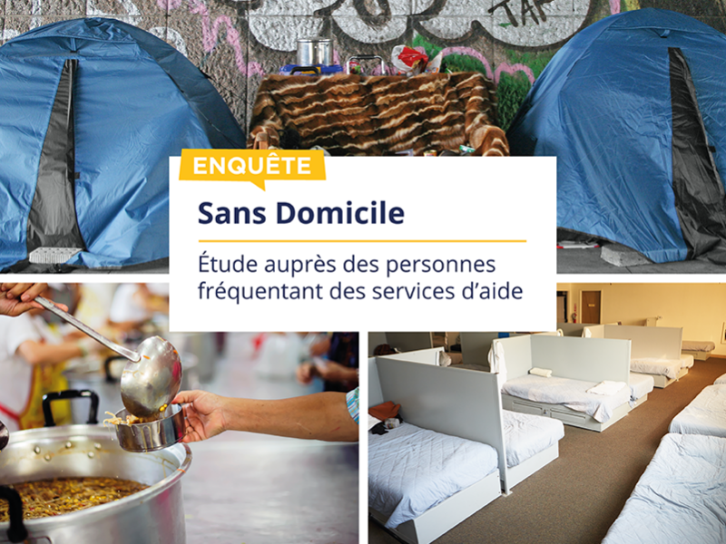 Trouver un lieu pour dormir, se nourrir, se laver, maintenir des liens : une enquête pour connaître les difficultés des personnes sans domicile